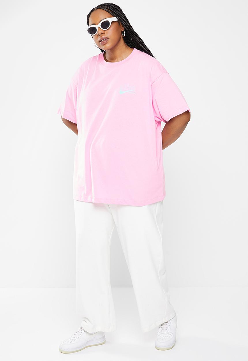 Nike - Plus w nike sports wear tee oc 1 bf - pink rise