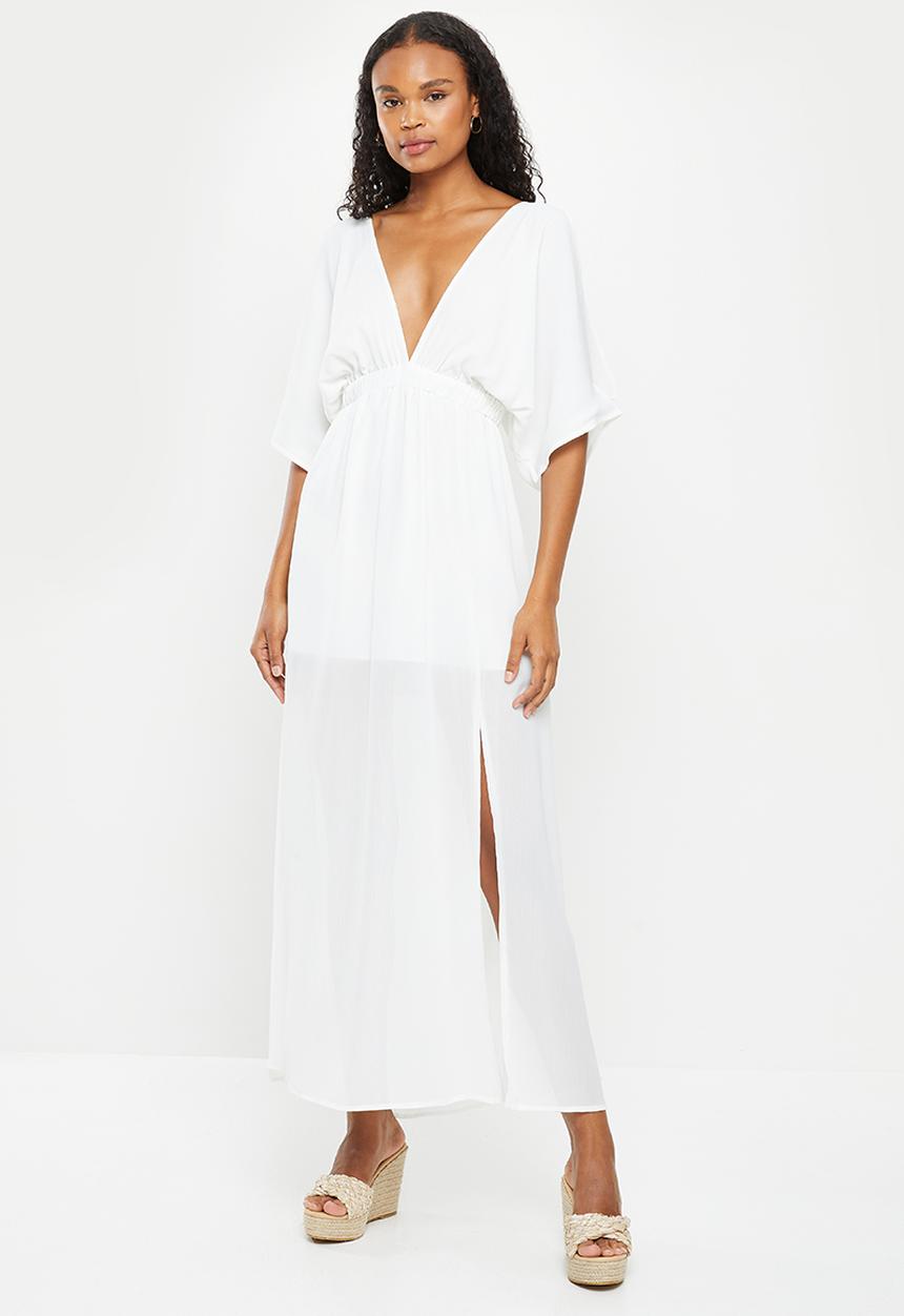 dailyfriday - Cut out maxi dress - white
