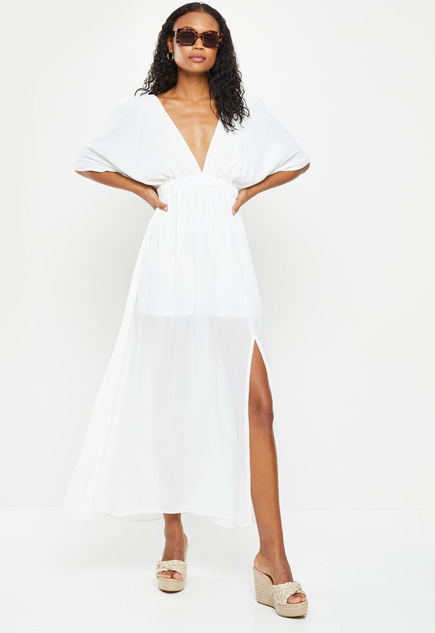 dailyfriday - Cut out maxi dress - white