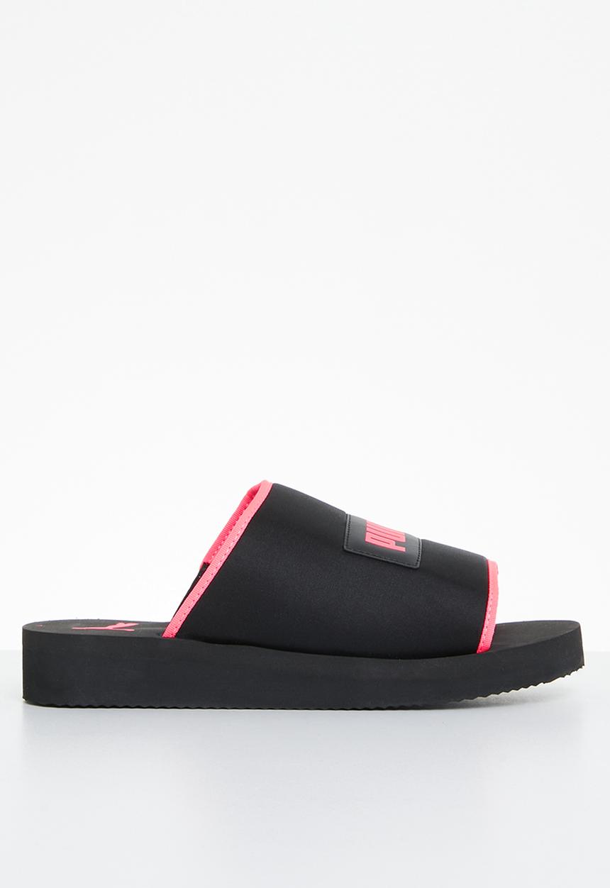 PUMA - Kiki breezy sandal zadp - puma black/sunset glow