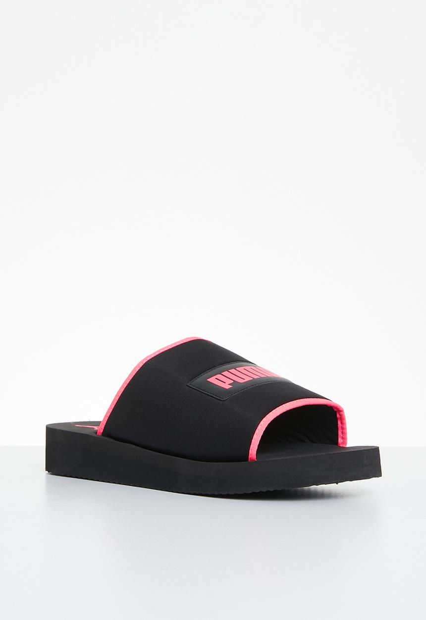 PUMA - Kiki breezy sandal zadp - puma black/sunset glow