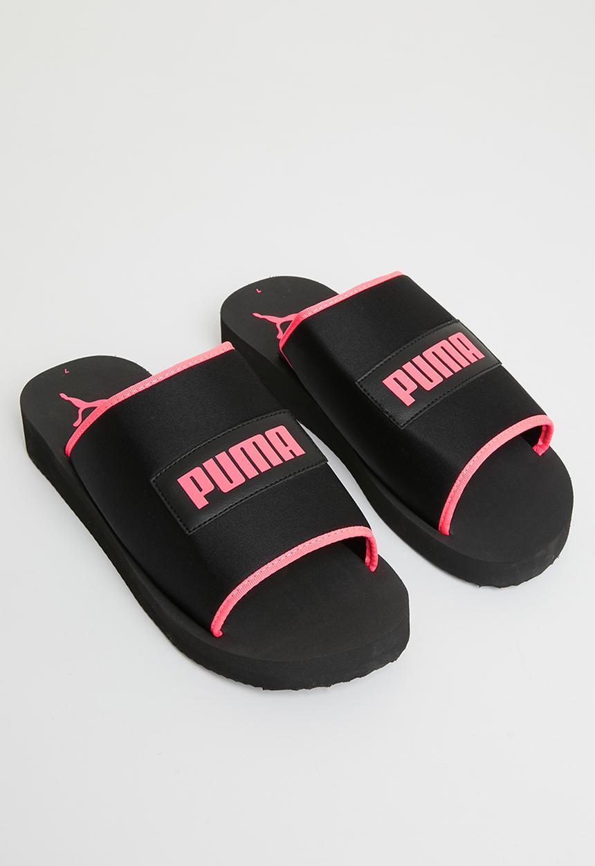 PUMA - Kiki breezy sandal zadp - puma black/sunset glow