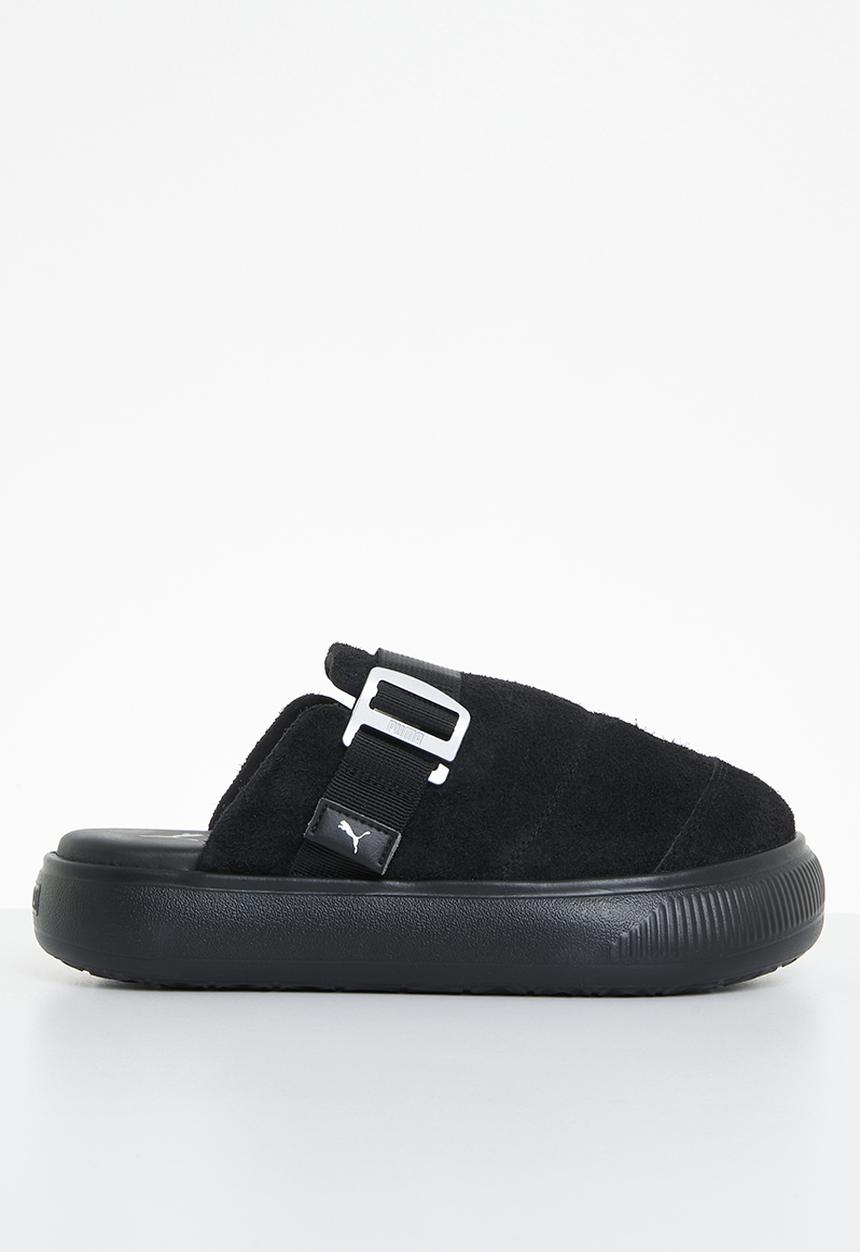 PUMA - Suede mayu mule - puma black/puma silver