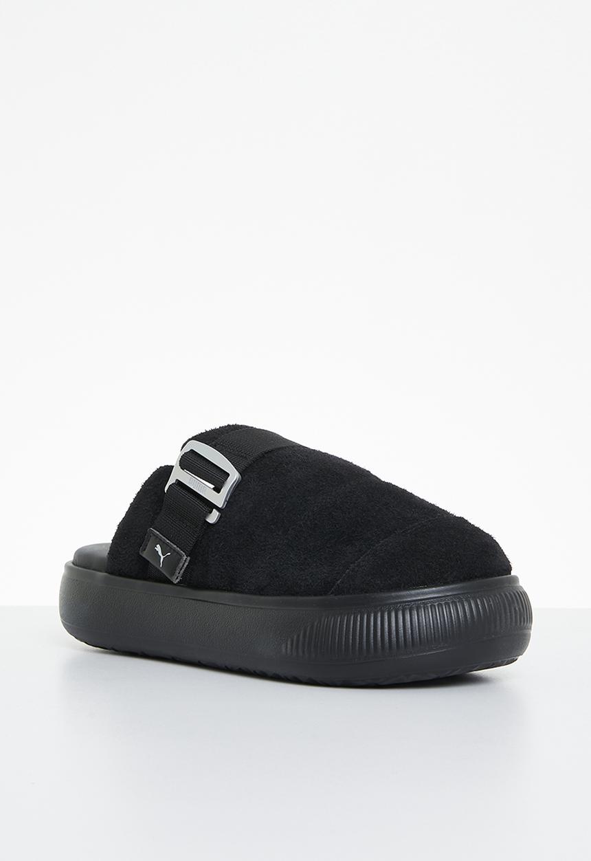 PUMA - Suede mayu mule - puma black/puma silver