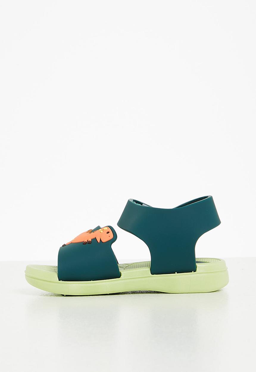 Pop Candy - Dino sandal - green