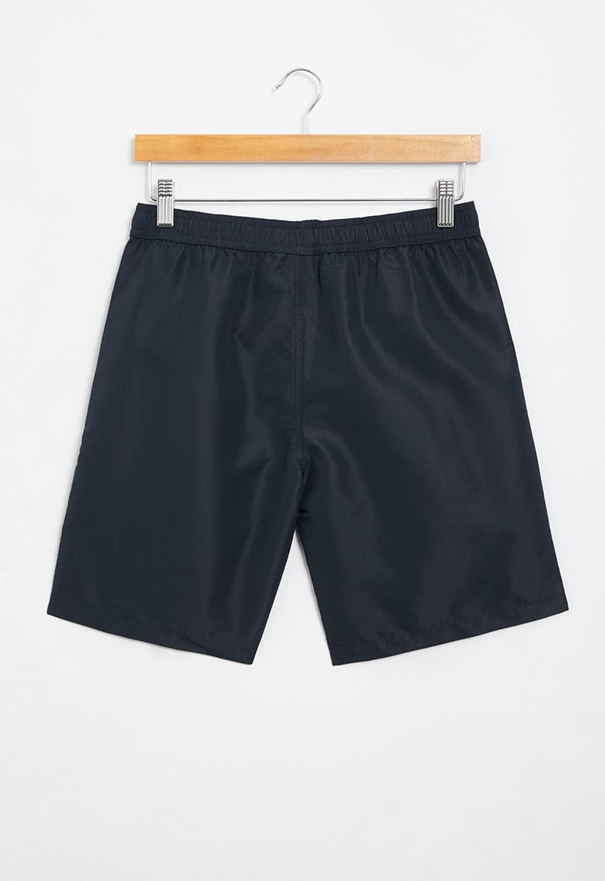POLO - Boys ayden crested numerical short - navy