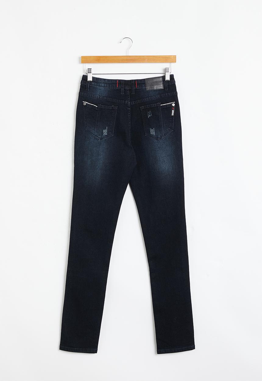SOVIET - B gavino boys skinny denim - blue & black
