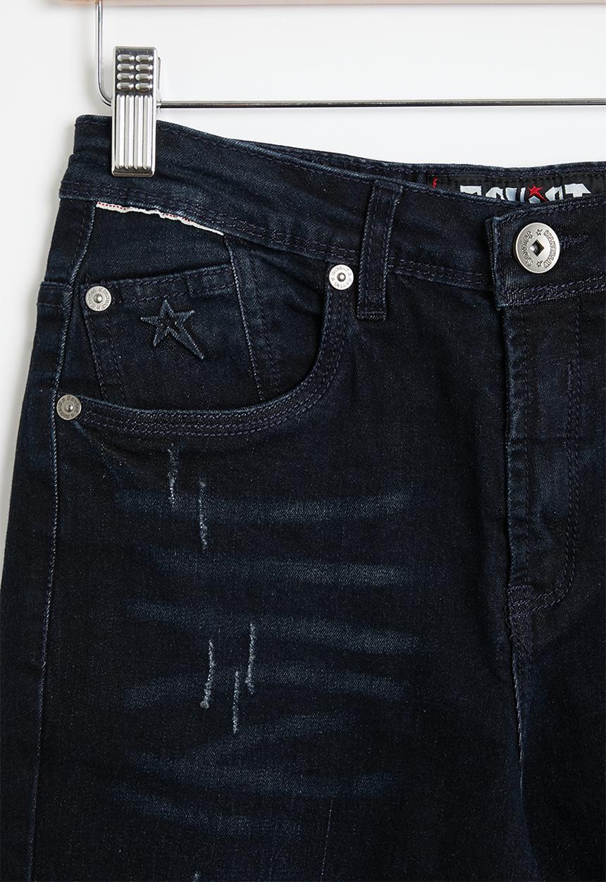 SOVIET - B gavino boys skinny denim - blue & black