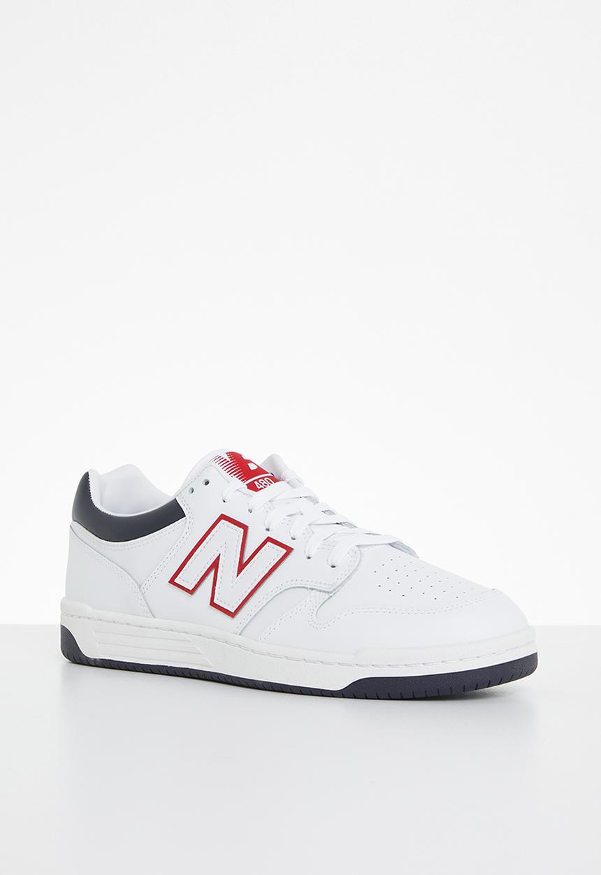 New Balance  - BB480 - white/navy-red