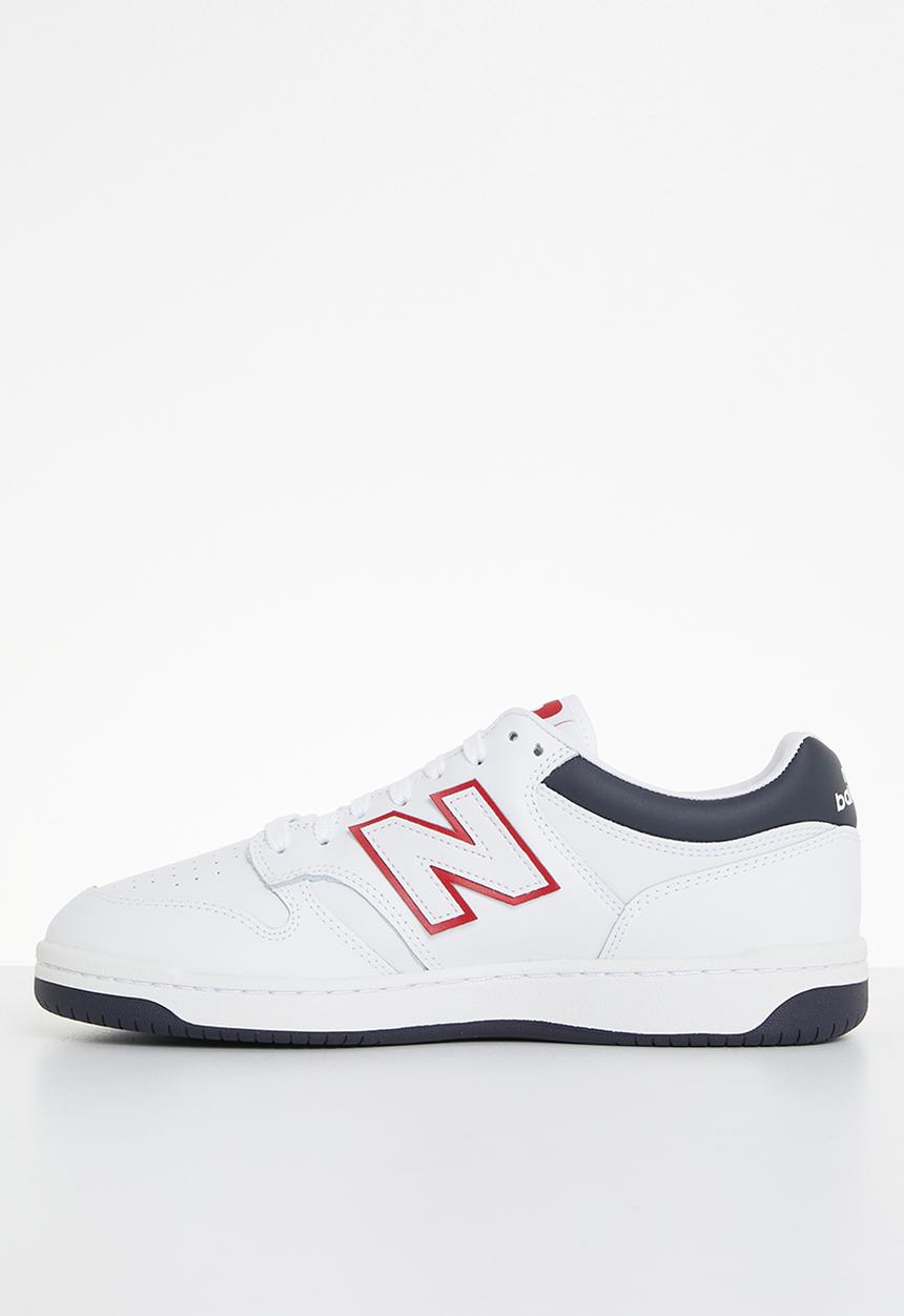 New Balance  - BB480 - white/navy-red