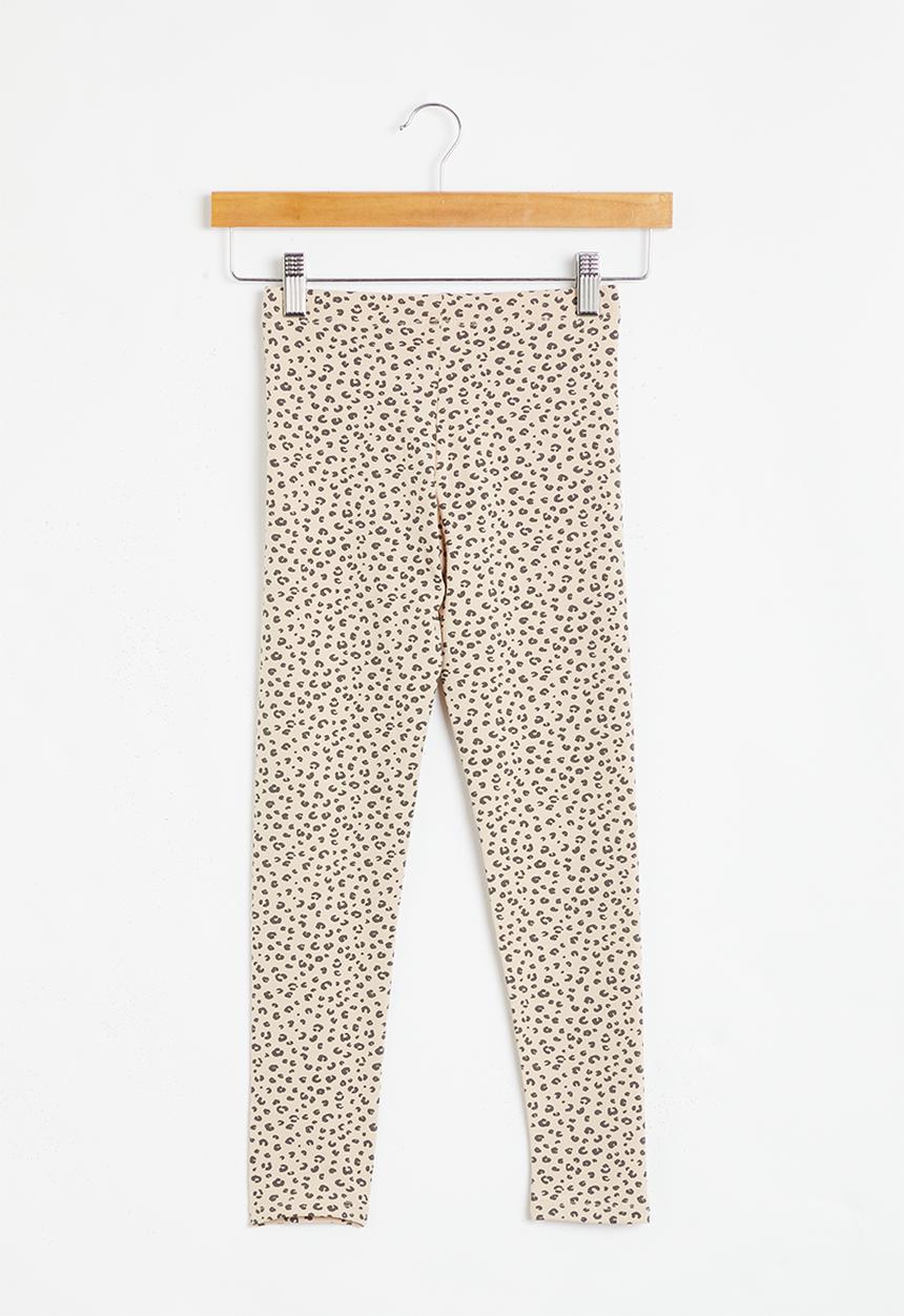 MANGO - Leggings elop - light brown
