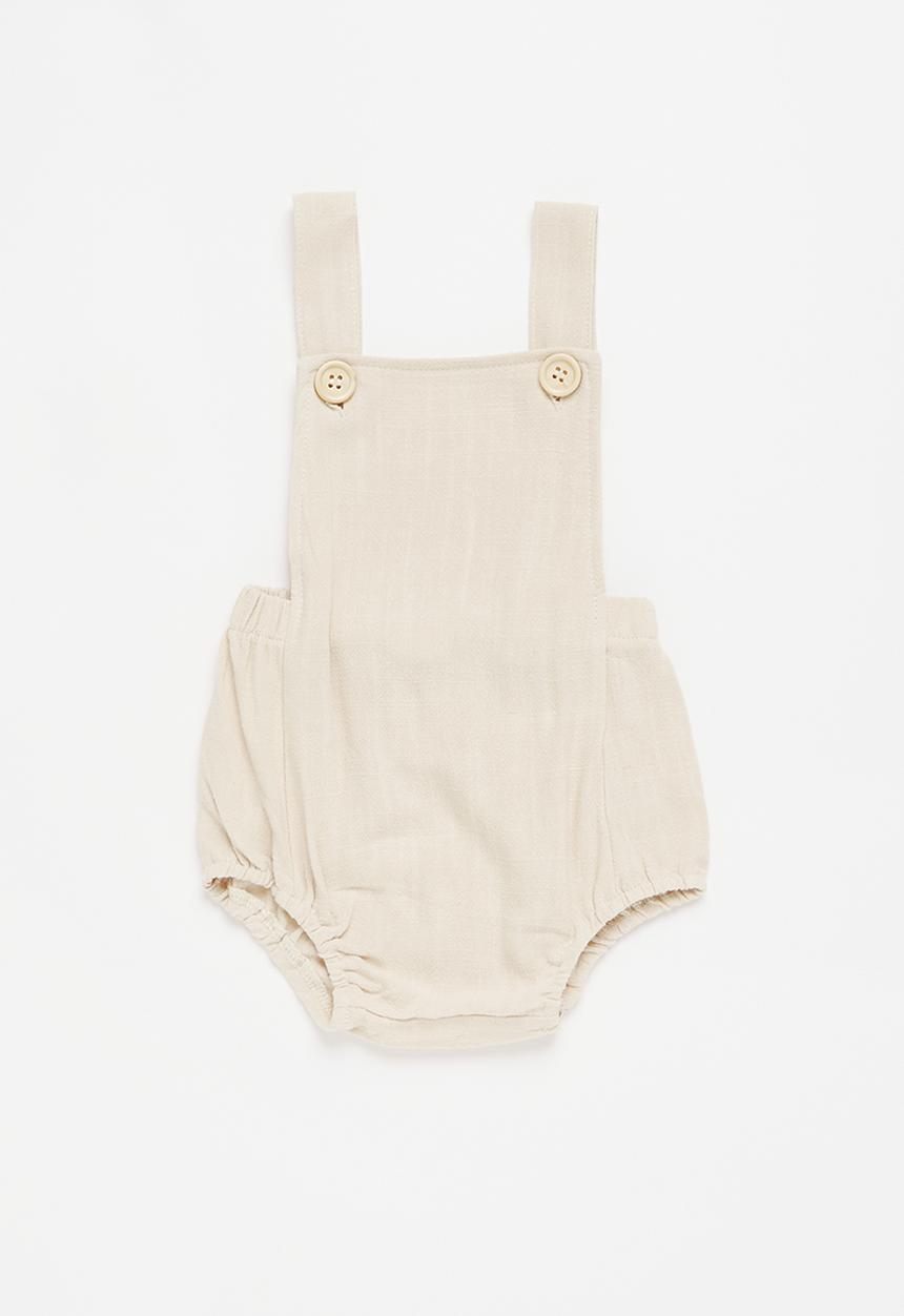 Pop Candy - Baby dungaree - beige