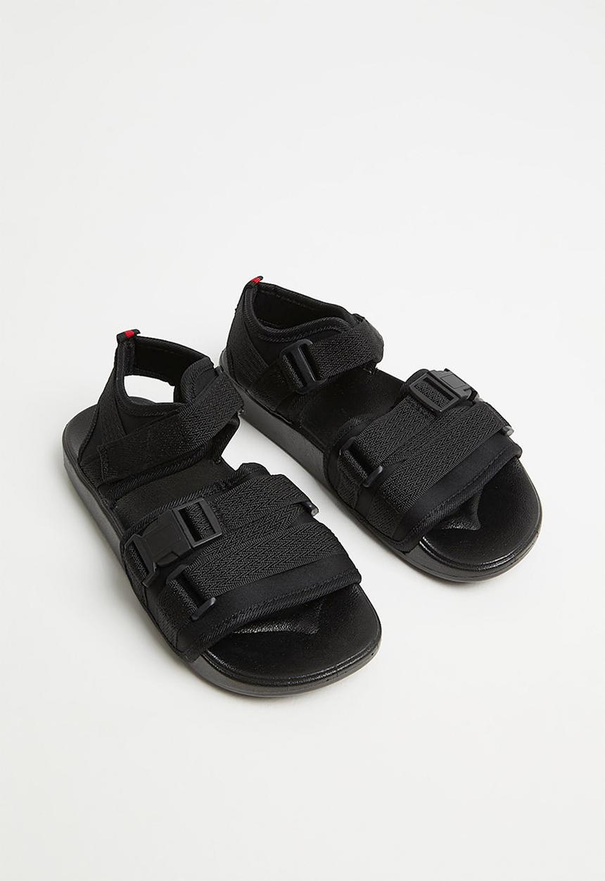 Rebel Republic - Tween boys sandal - black