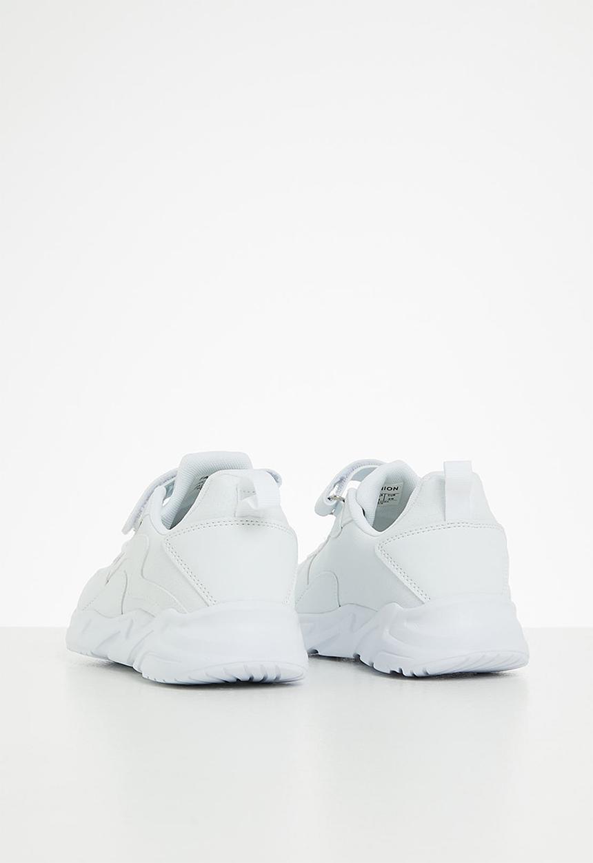Pop Candy - Chunky sneaker with velcro strap - white
