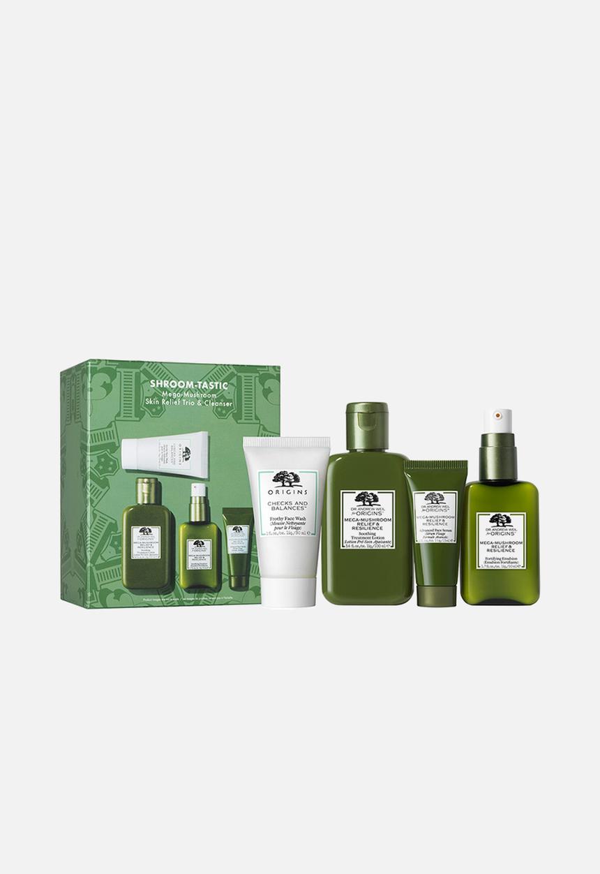 Origins - Shroom-Tastic Mega-Mushroom Skin Relief Trio & Cleanser