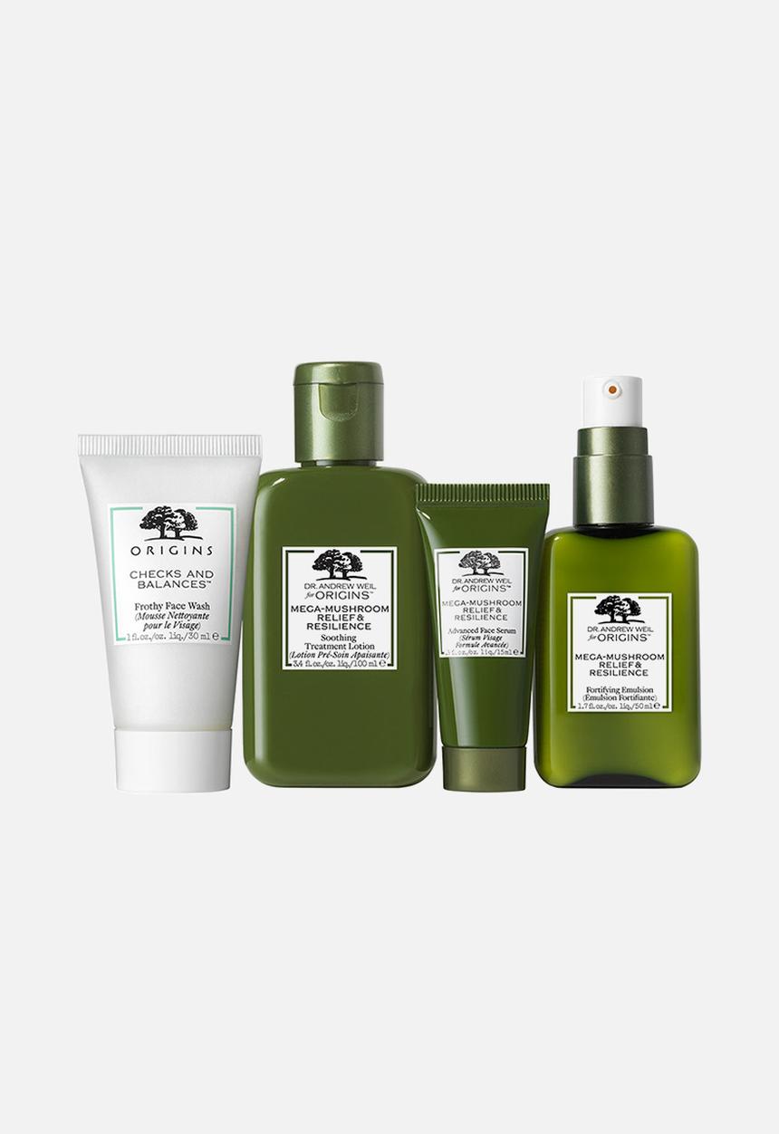 Origins - Shroom-Tastic Mega-Mushroom Skin Relief Trio & Cleanser