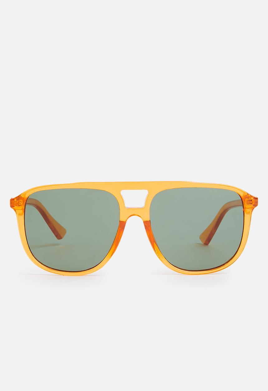 Superbalist - Lizzie aviator sunglasses - orange