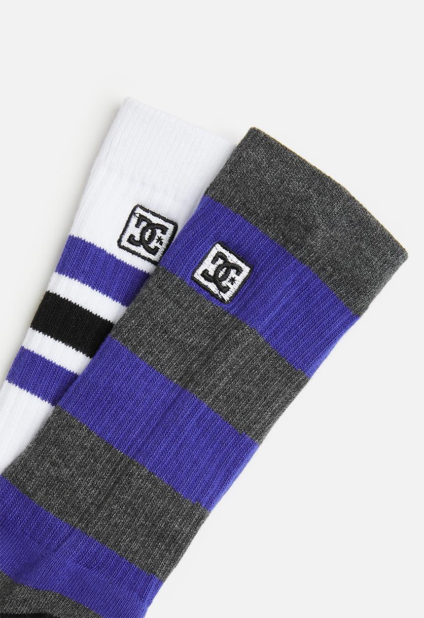 DC - Dc stripe crew 2 pack - multi
