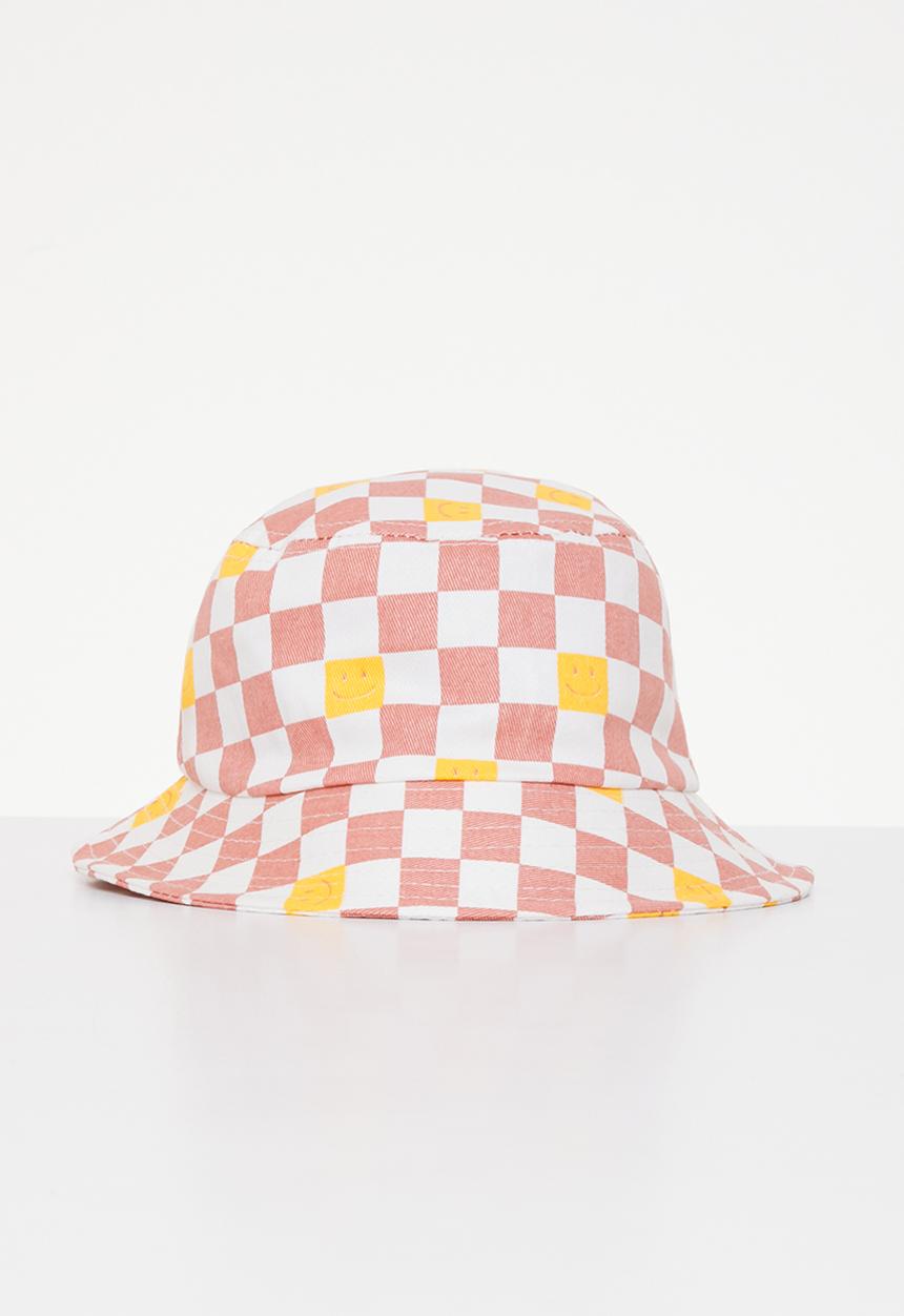 Pop Candy - Bucket hat - pink & white