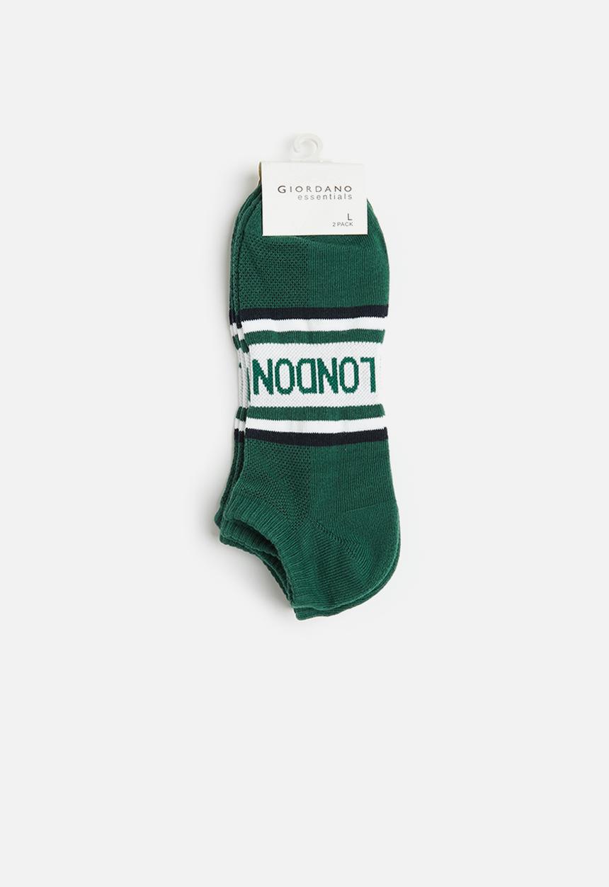 Giordano - 2-Pack socks - green