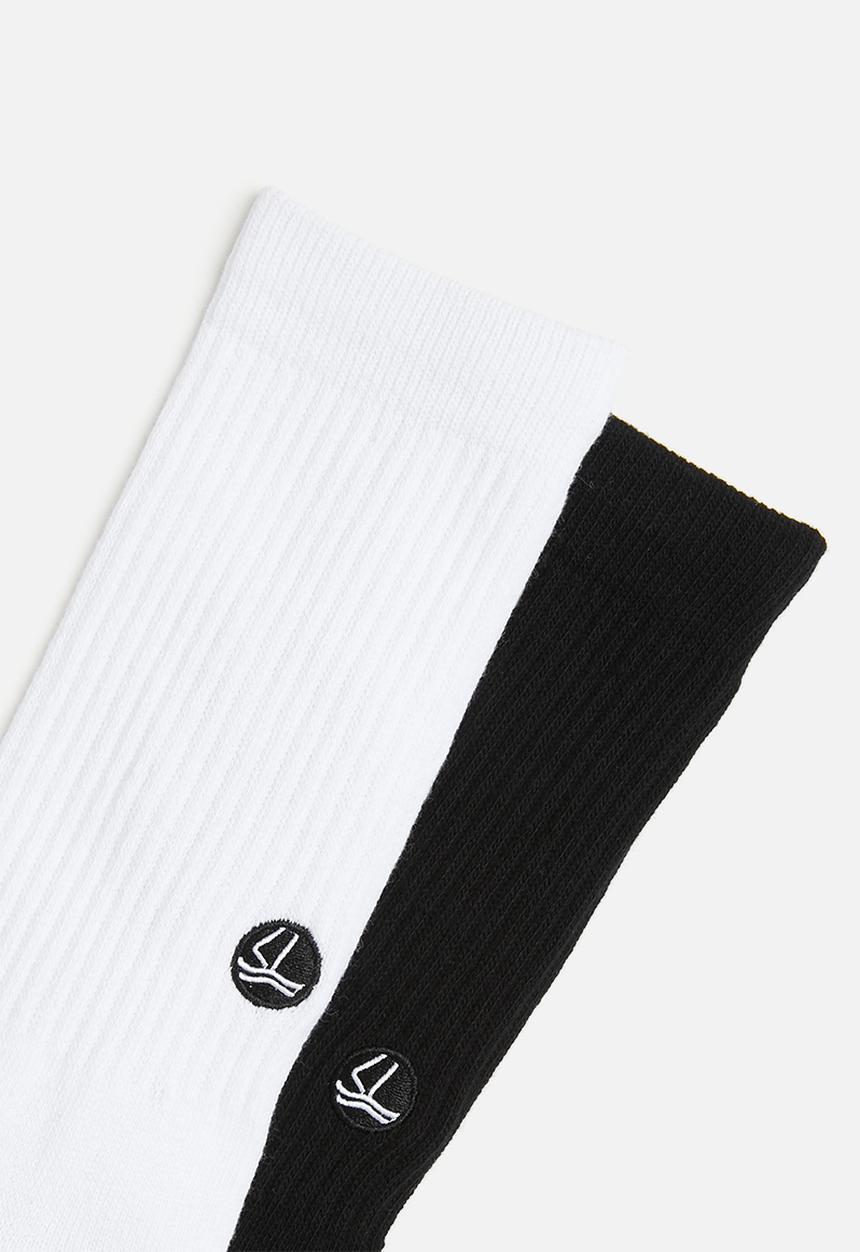 Cutty - Mens tube sock - white