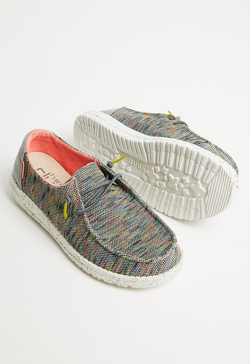 Hey Dude - Wendy sox slip-on - peacock pink