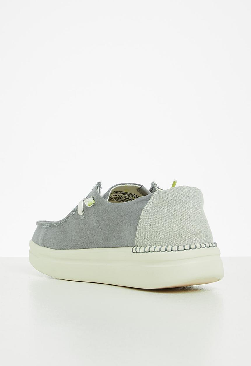 Hey Dude - Wendy rise slip-on - chambray abyss blue