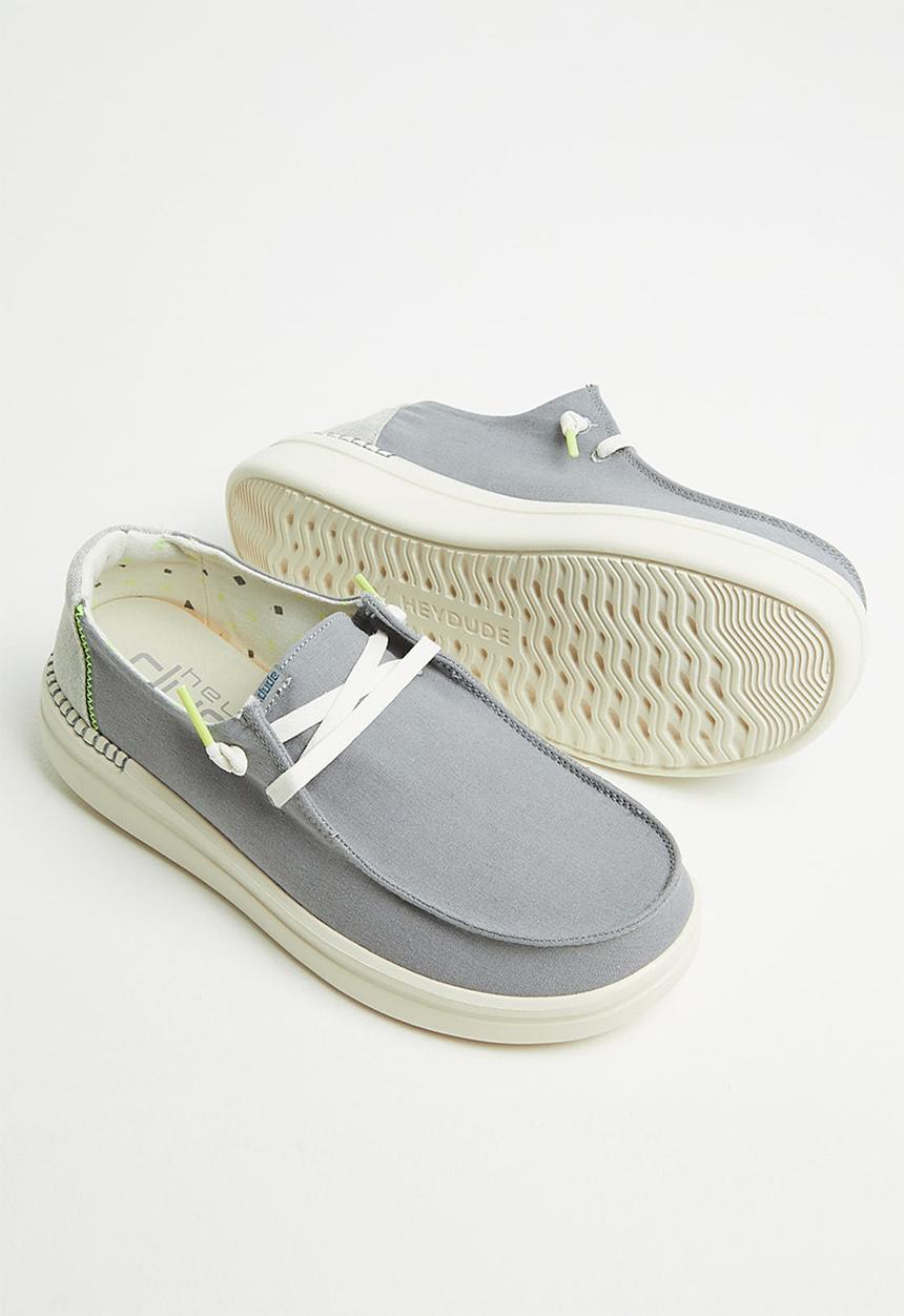 Hey Dude - Wendy rise slip-on - chambray abyss blue