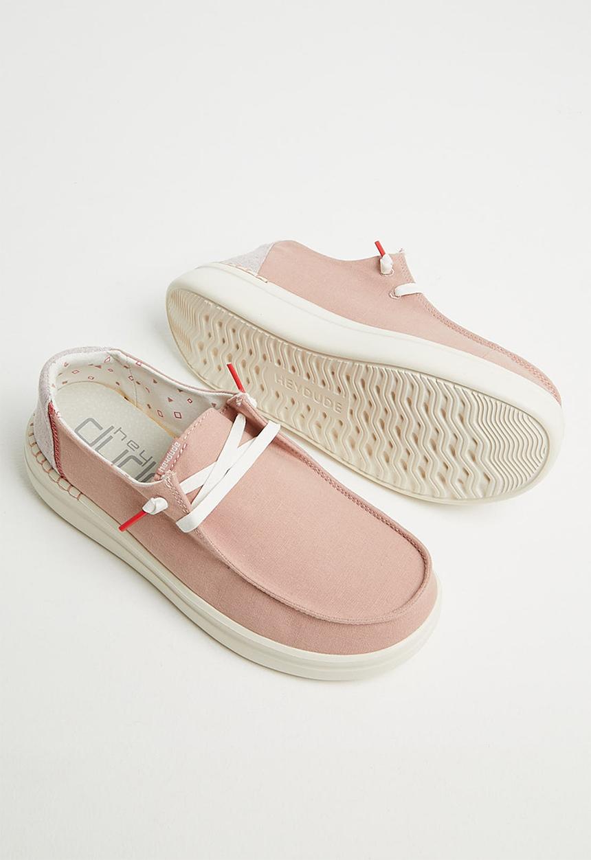Hey Dude - Wendy rise slip-on - chambray rose