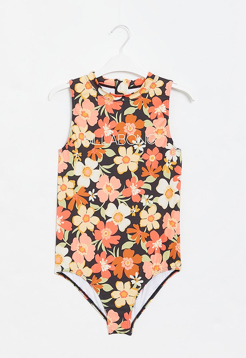 Billabong  - One piece wild flower dancer - black