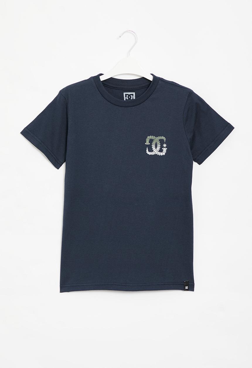 DC - Star screwed short sleeve boy - navy blazer