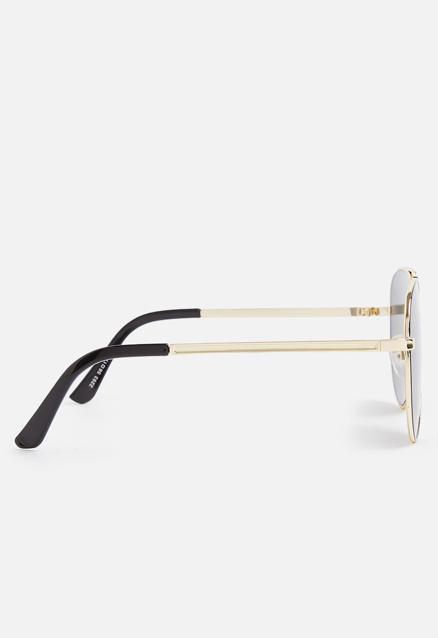 Superbalist - Aviator combo blu light and sunglasses - clear/black