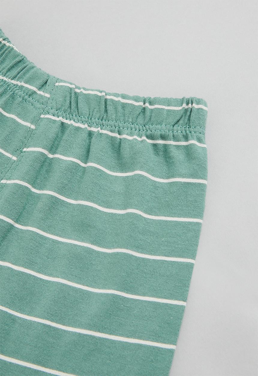 Pop Candy - Boys tank top & shorts set - green