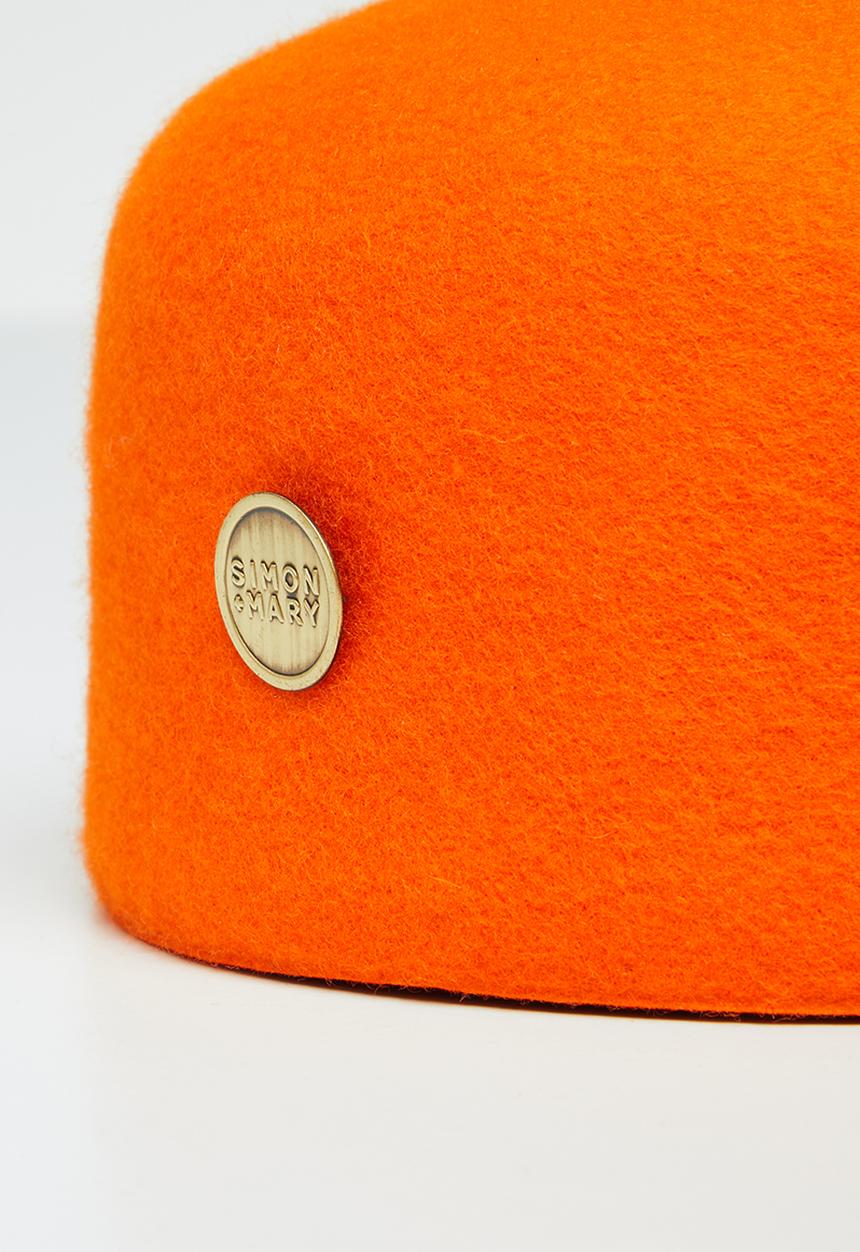 Simon and Mary - Fez - bright orange