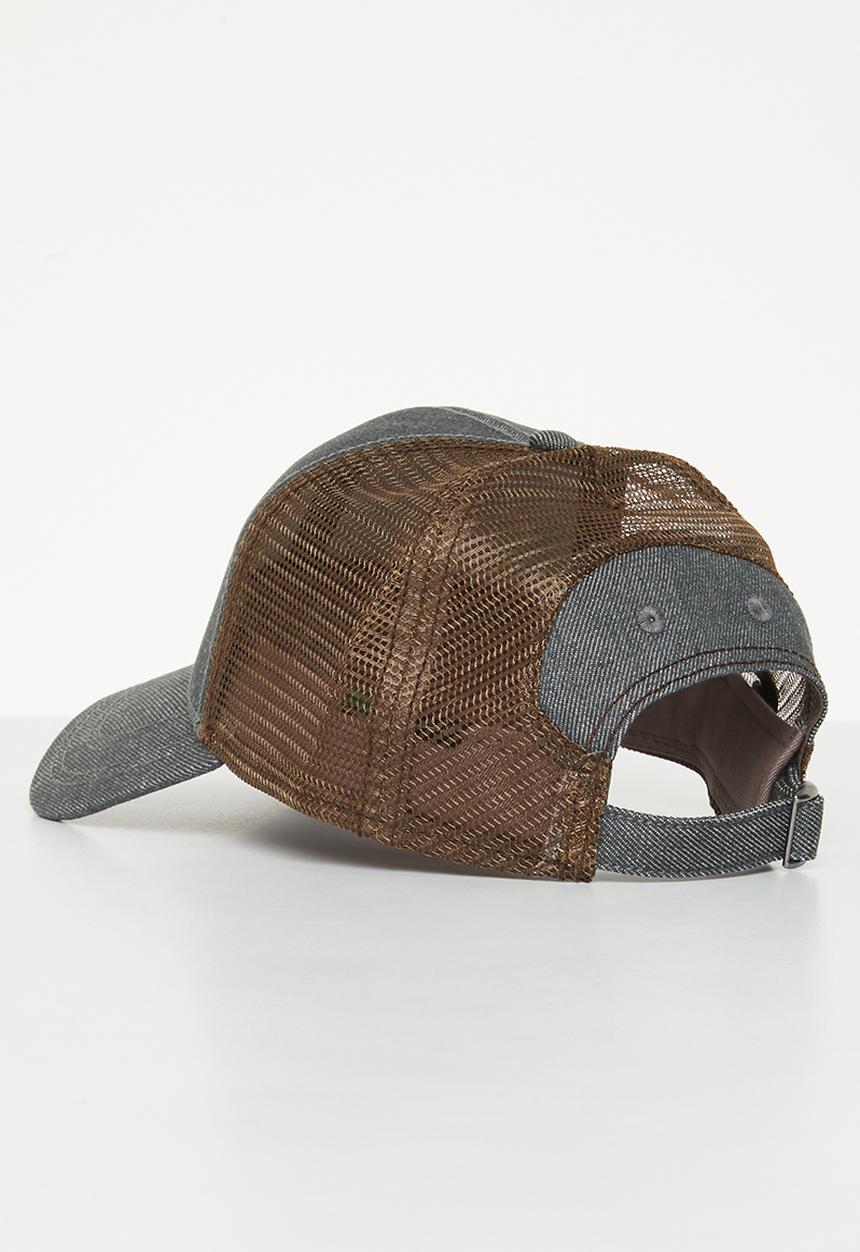 G-STAR - Denim baseball trucker cap - raw denim