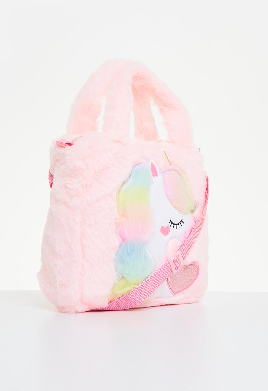 Pop Candy - Unicorn fluffy bag - pink
