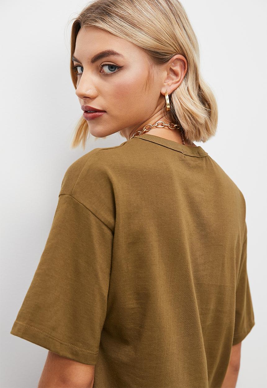 Superbalist - Boxy top - tobacco