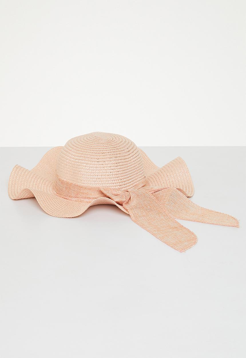 Rebel Republic - Girls straw hat - pink