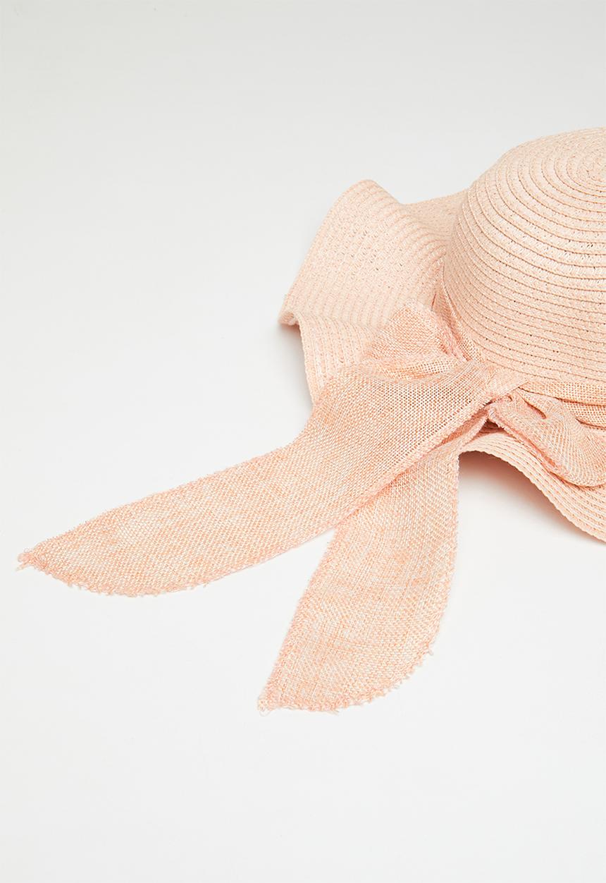 Rebel Republic - Girls straw hat - pink