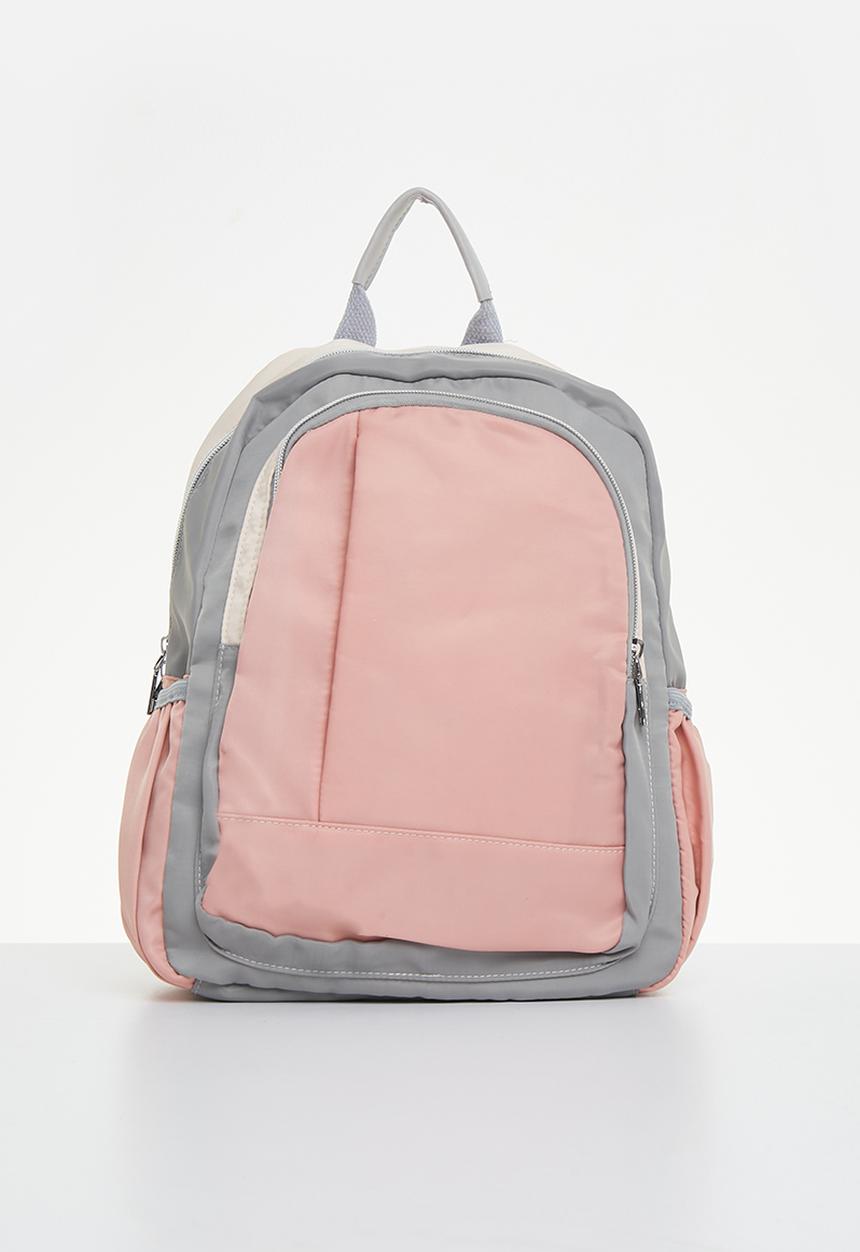 Pop Candy - Diaper bag - pink/grey
