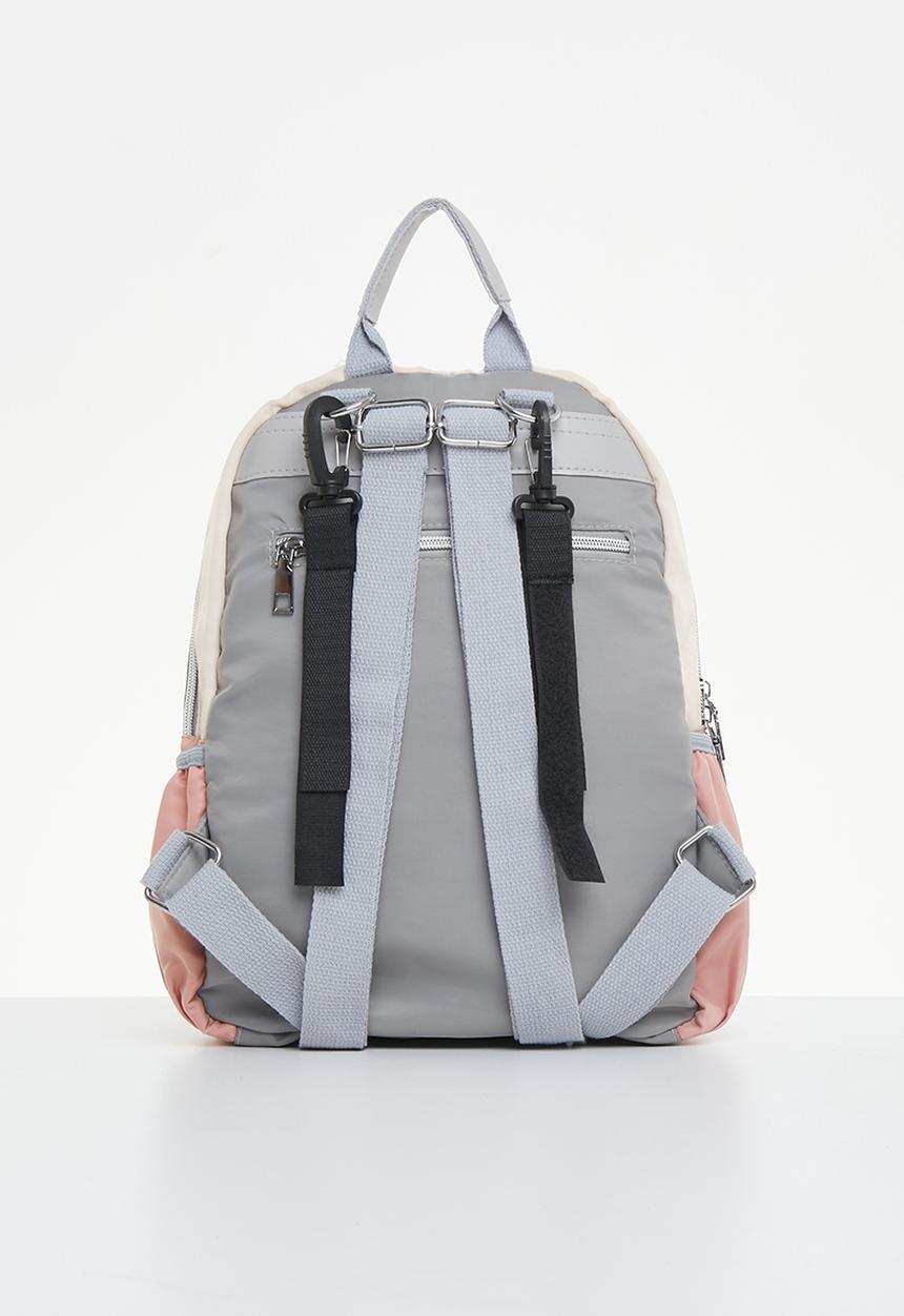 Pop Candy - Diaper bag - pink/grey