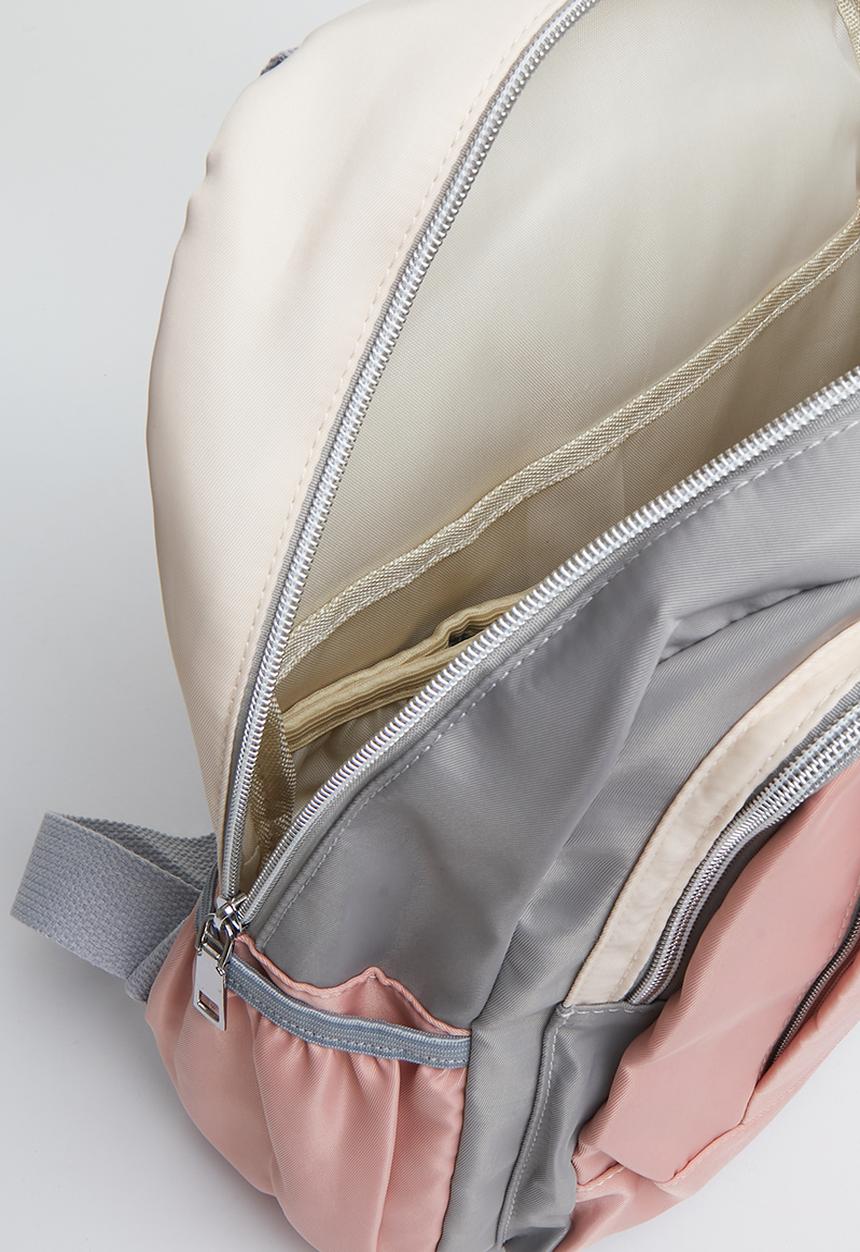 Pop Candy - Diaper bag - pink/grey
