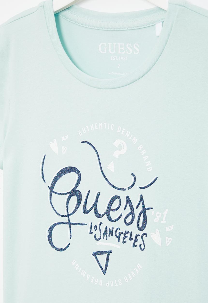GUESS - Short sleeve tee - aloe palm