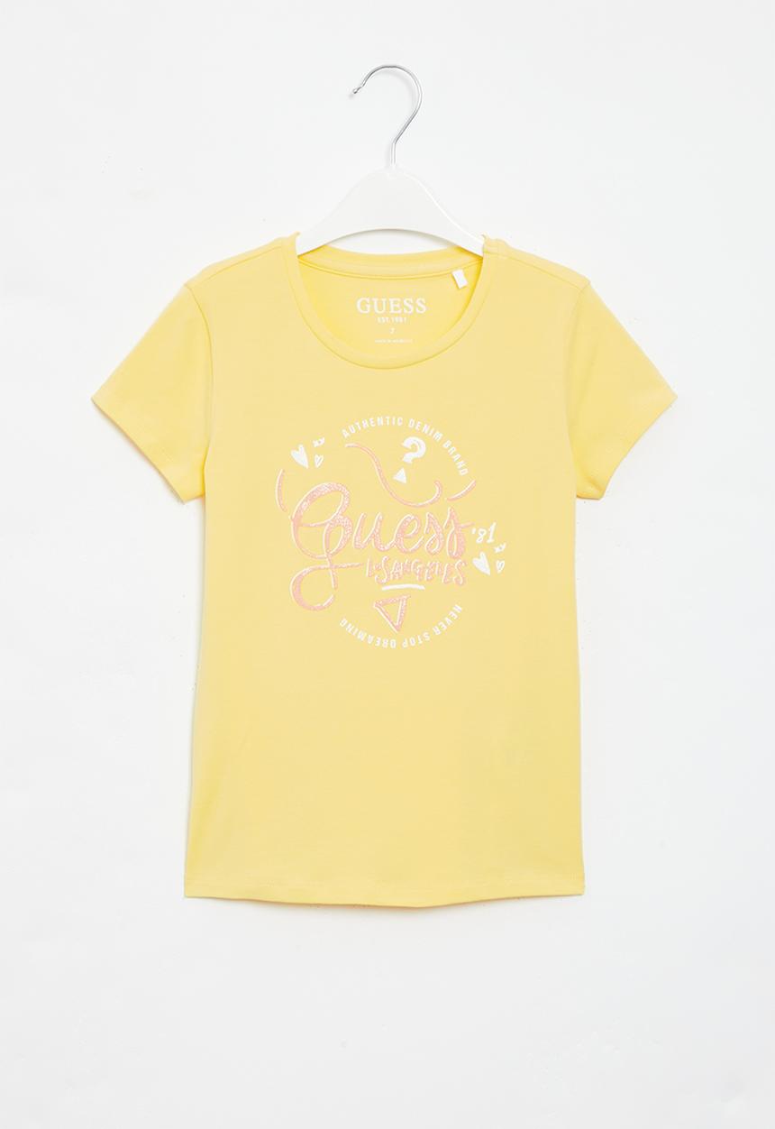 GUESS - Short sleeve tee - butter corn