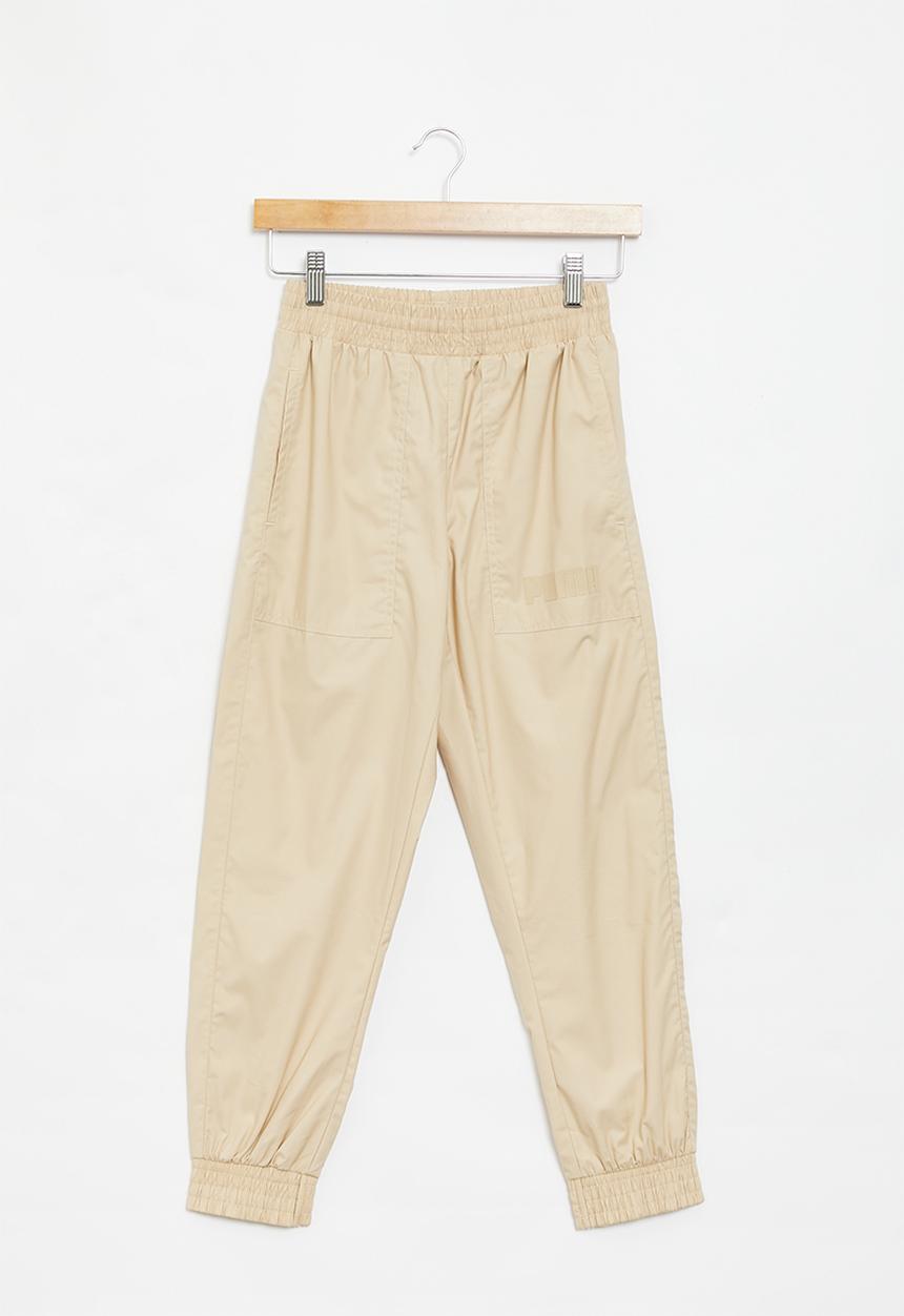 PUMA - Za boys chino pants - light sand