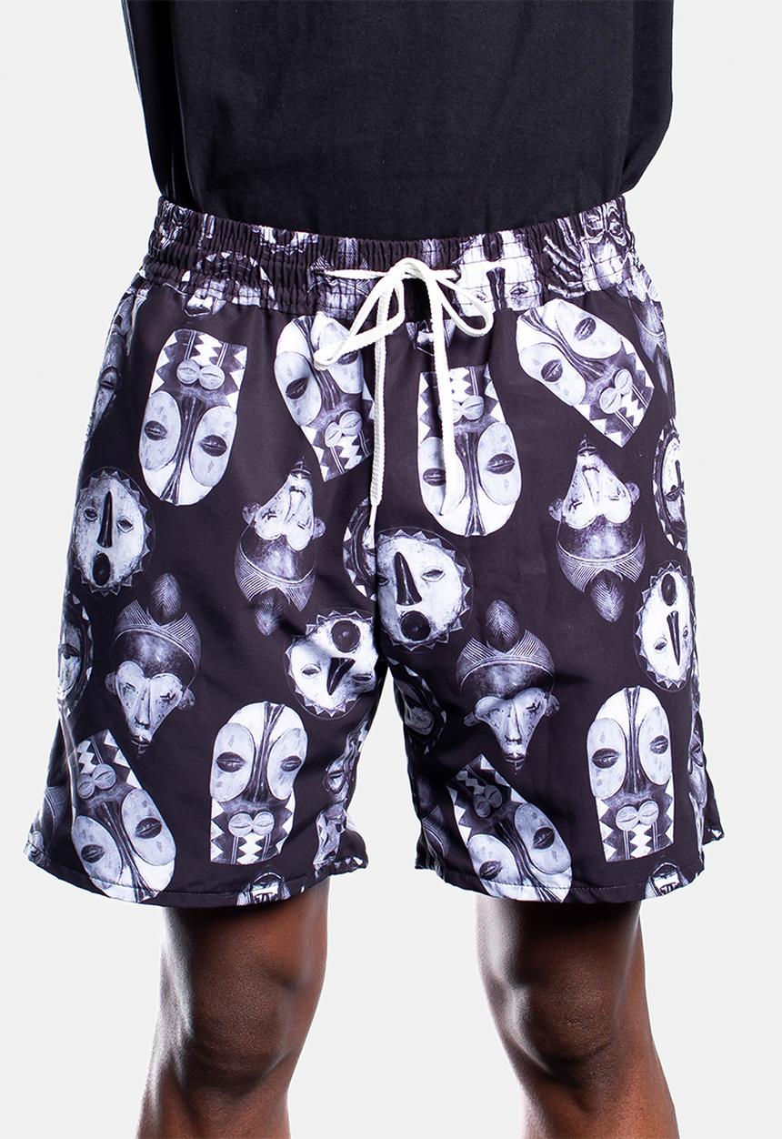 Butan - Aluta mask - rituals - beach shorts - black