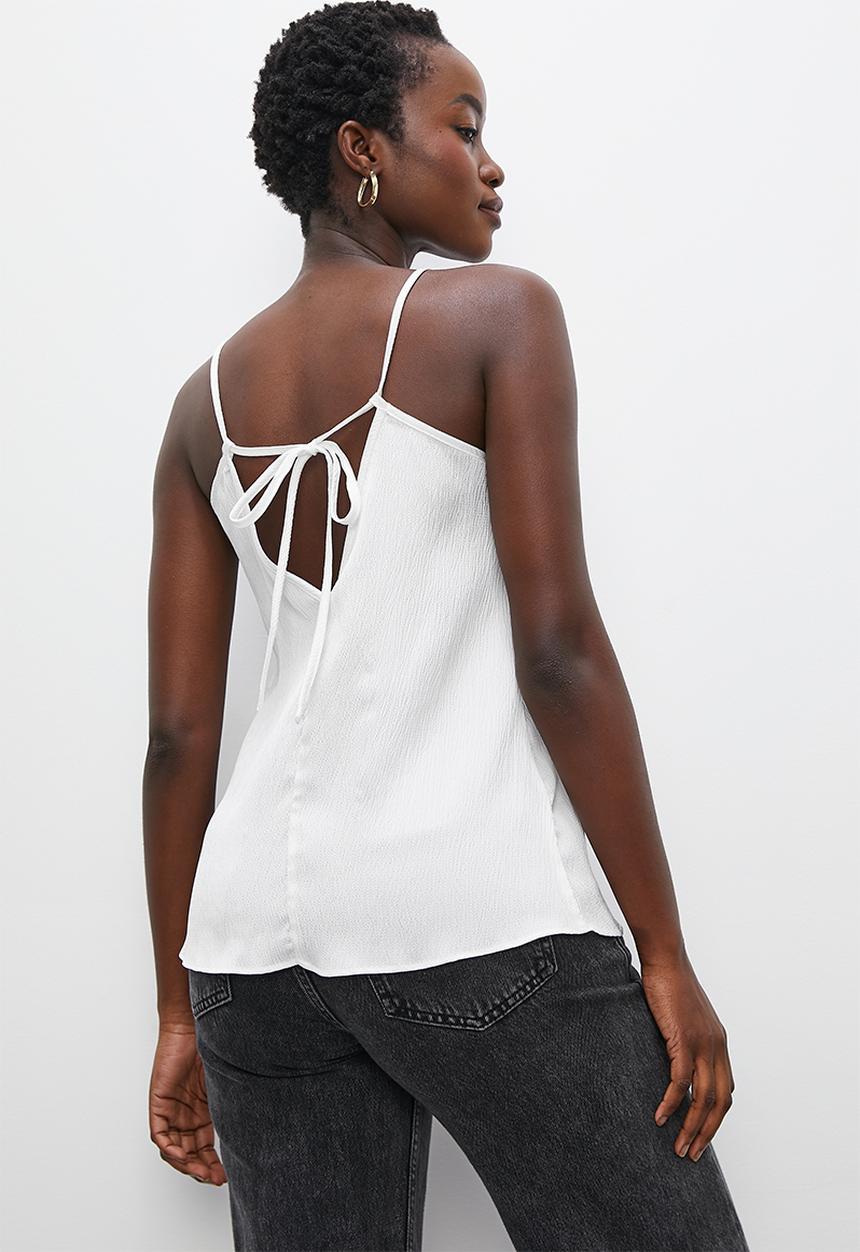 Superbalist - Basic v cami - ivory