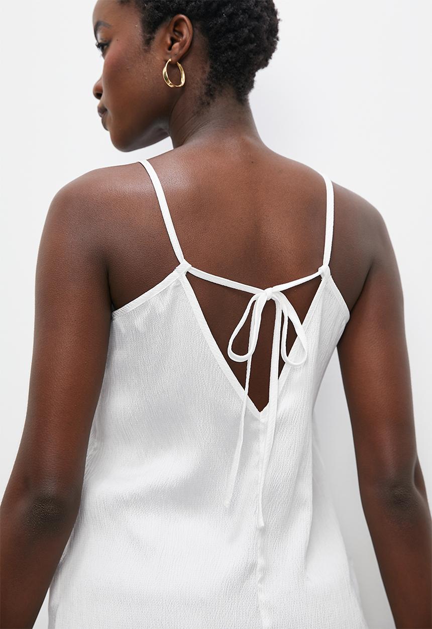 Superbalist - Basic v cami - ivory
