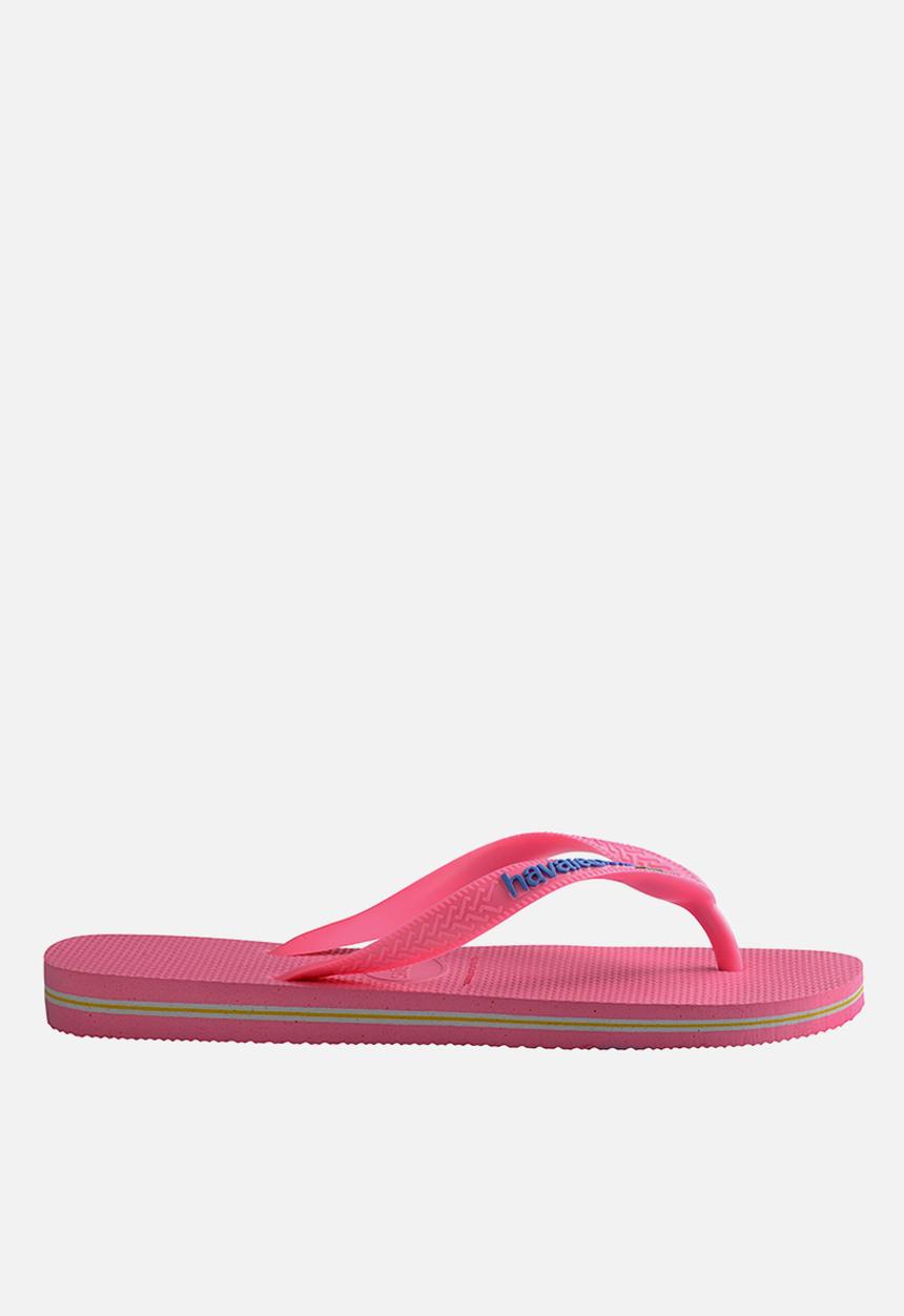 Havaianas - Brazil logo - crystal rose