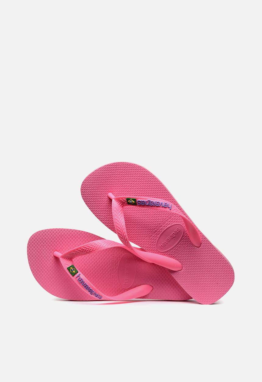 Havaianas - Brazil logo - crystal rose